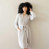 WAFFLE KNIT ROBES