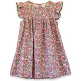Girls Hannah Dress with Flutter Sleeves | Rosewood