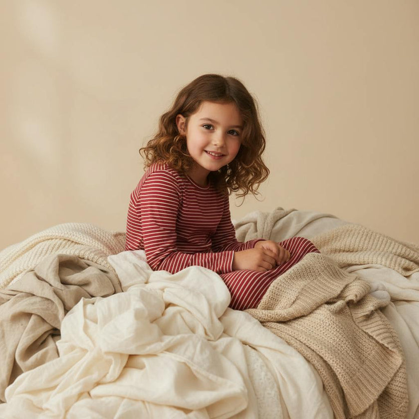 Girls Striped Nightgown