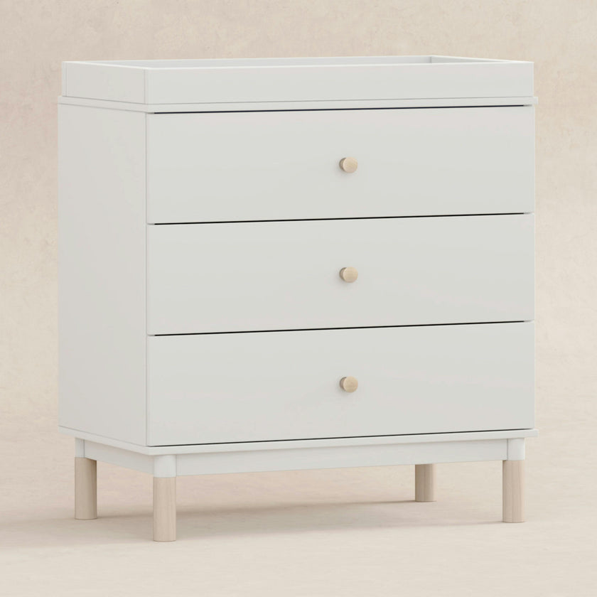 Babyletto Gelato 3-Drawer Compact Changer Dresser with Removable Changing Tray (34")