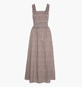 The Azalea Maxi Nap Dress - Chocolate Ditsy Thistle