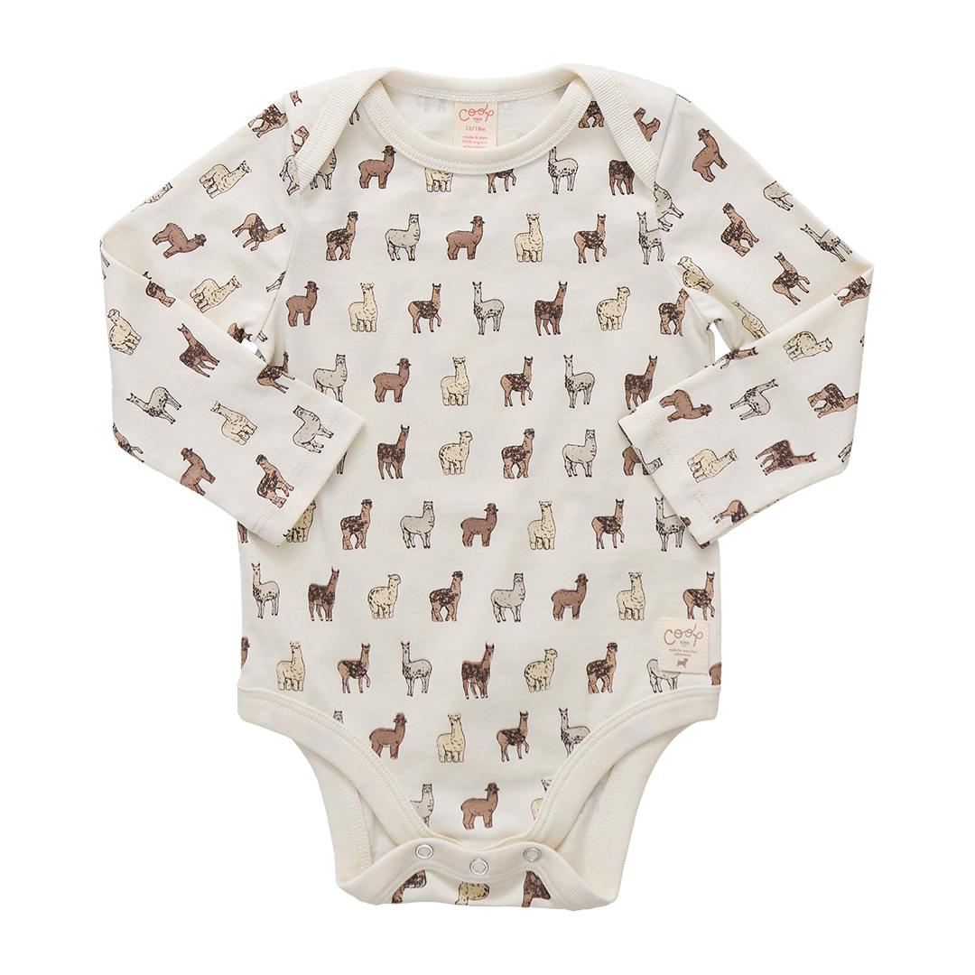 Baby Wonder Bodysuit, Llamas And Alpacas