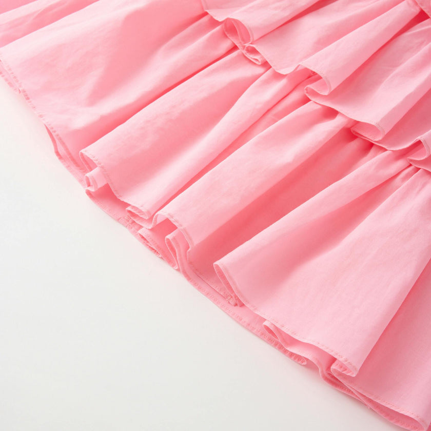 Ellie Cotton Frill Maxi Dress