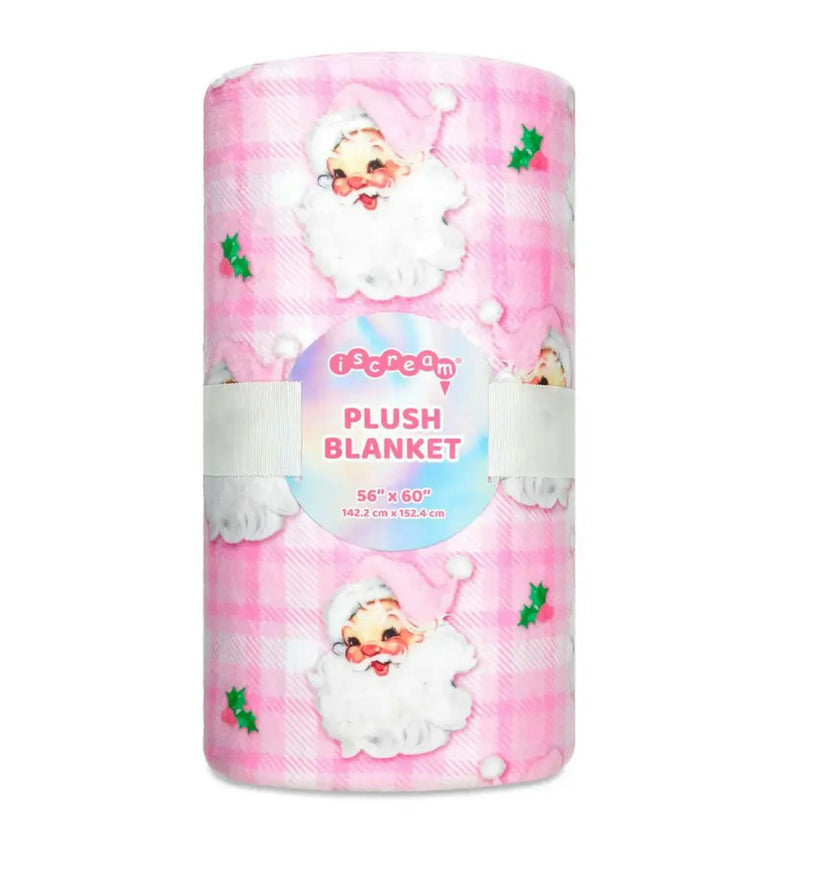 Merry Santa Plush Blanket