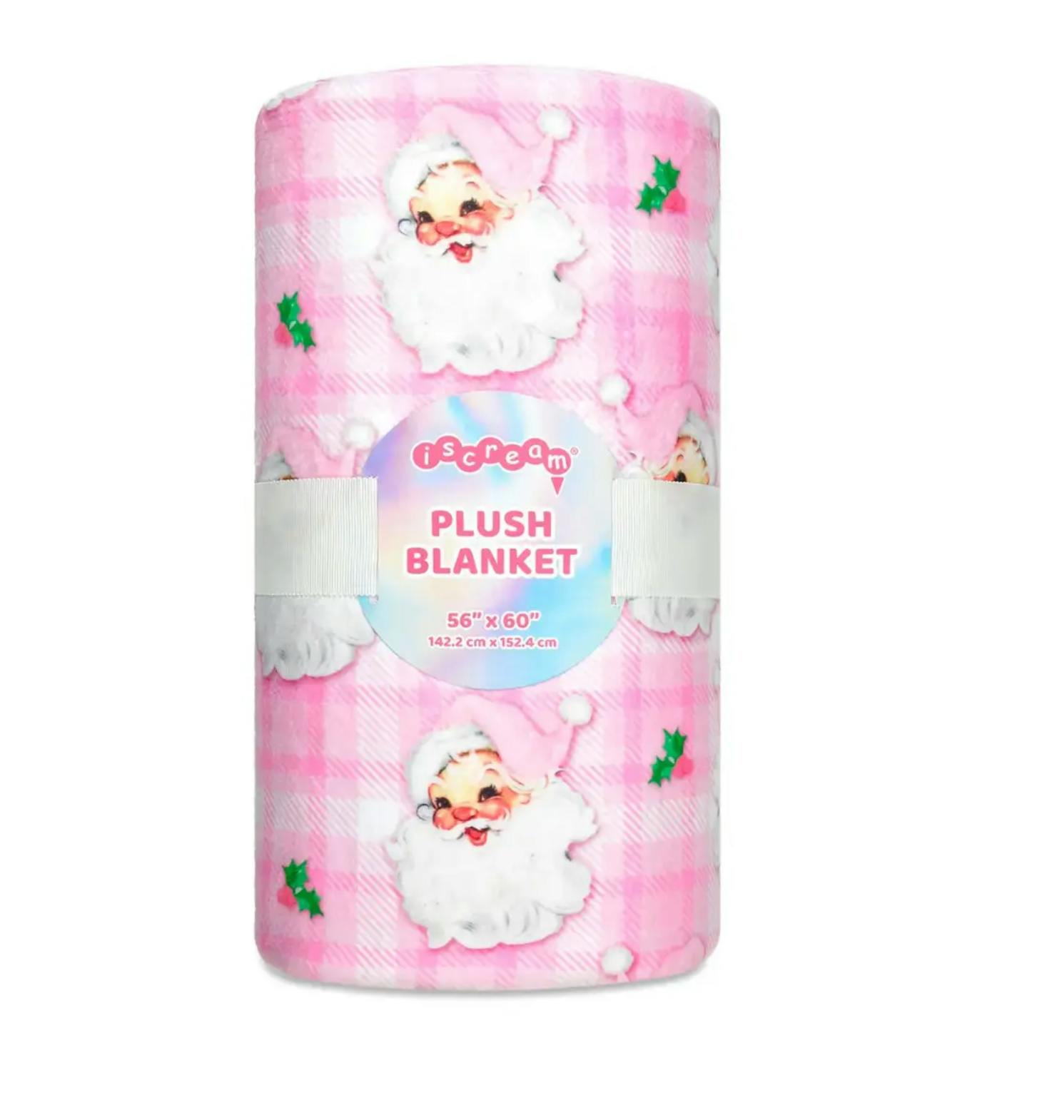 Merry Santa Plush Blanket