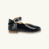Toddler Ondina Ballet Flat | Black Leather