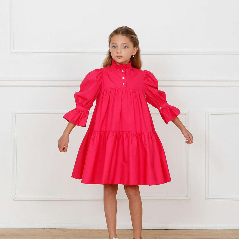 Eloise dress (hot pink)