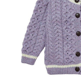 London Days Merino Cardigan - Amethyst