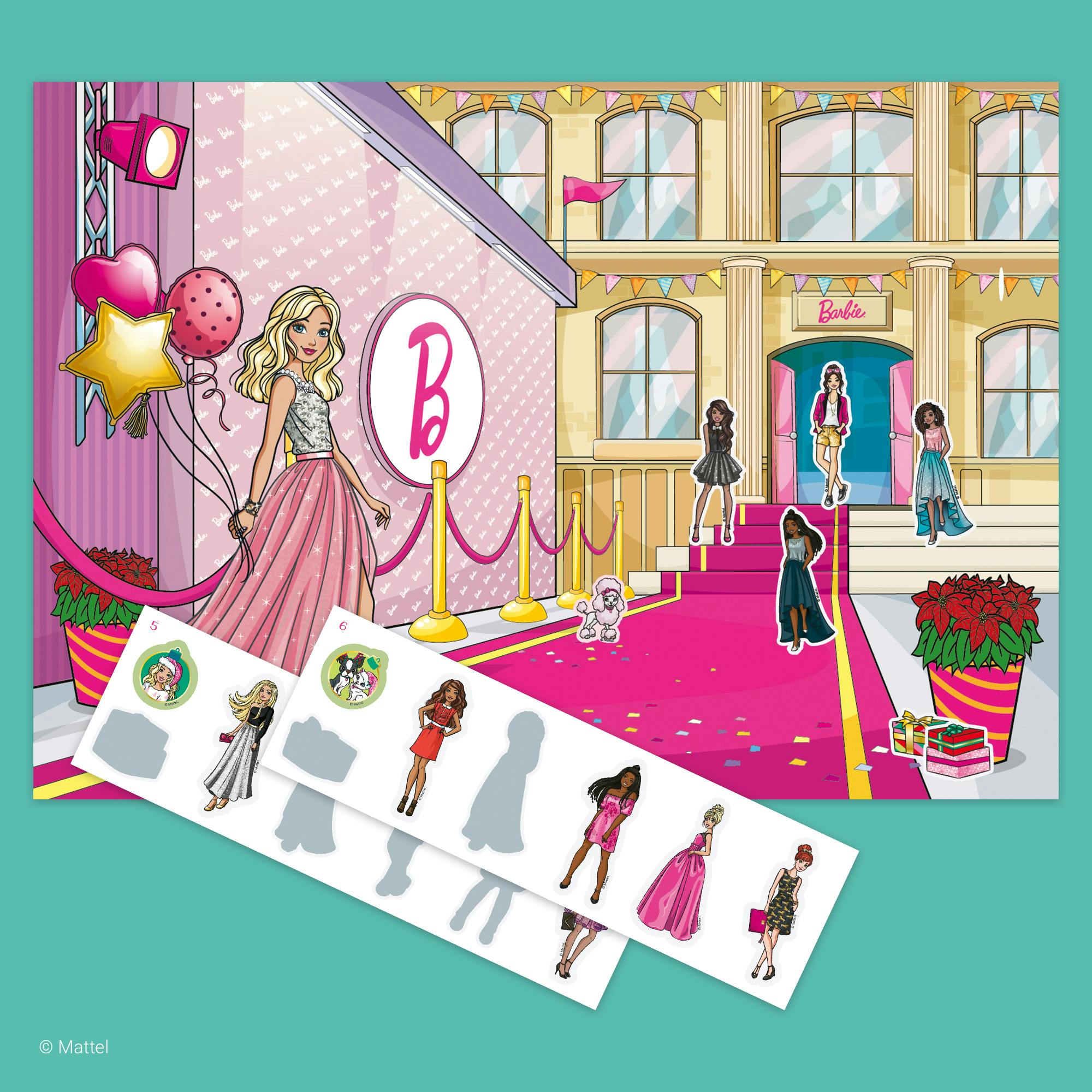 Sticker Book Advent Calendar: Barbie