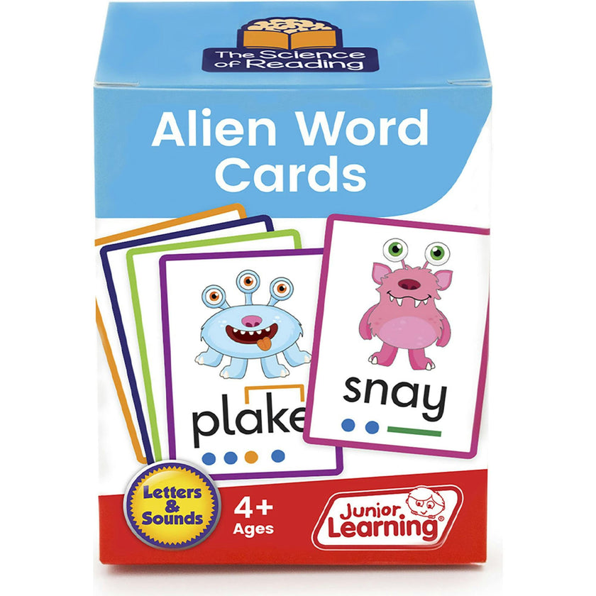 Alien Word Flashcards: The Science of Reading Supplementary Resources