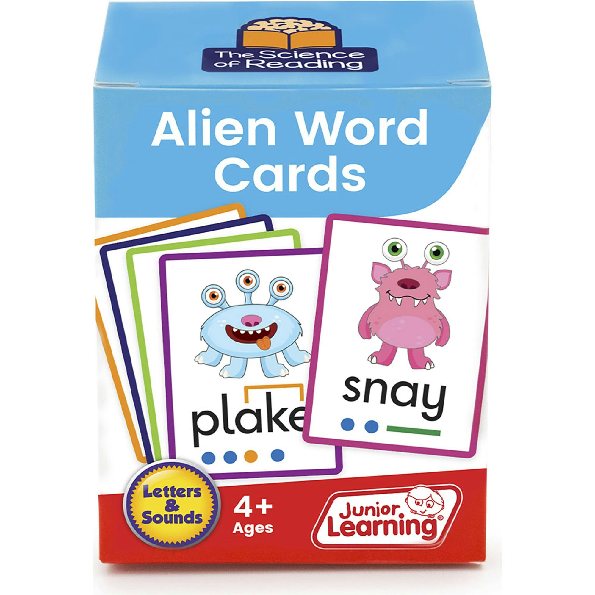 Alien Word Flashcards: The Science of Reading Supplementary Resources