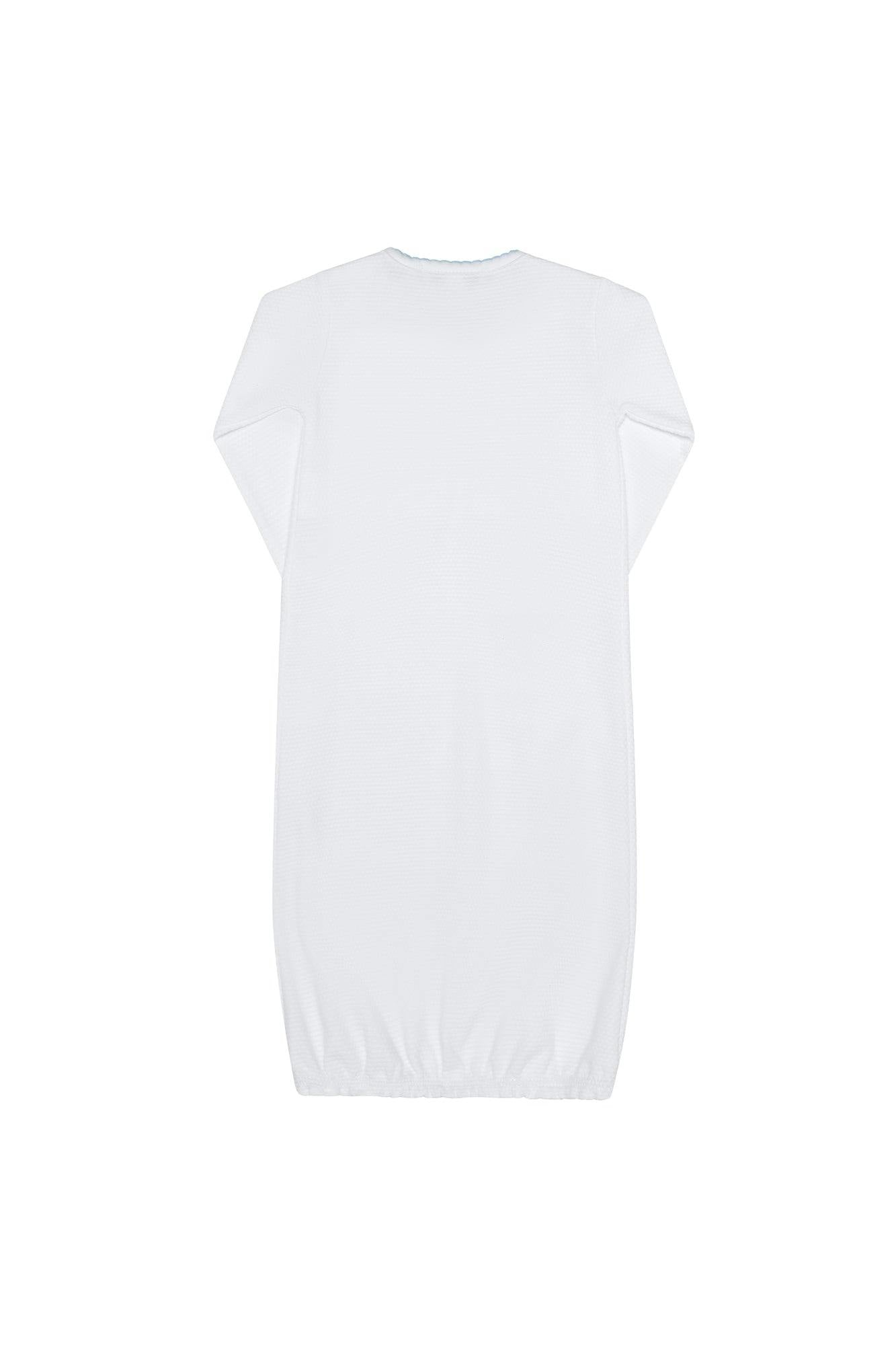 White Bubble Baby Gown