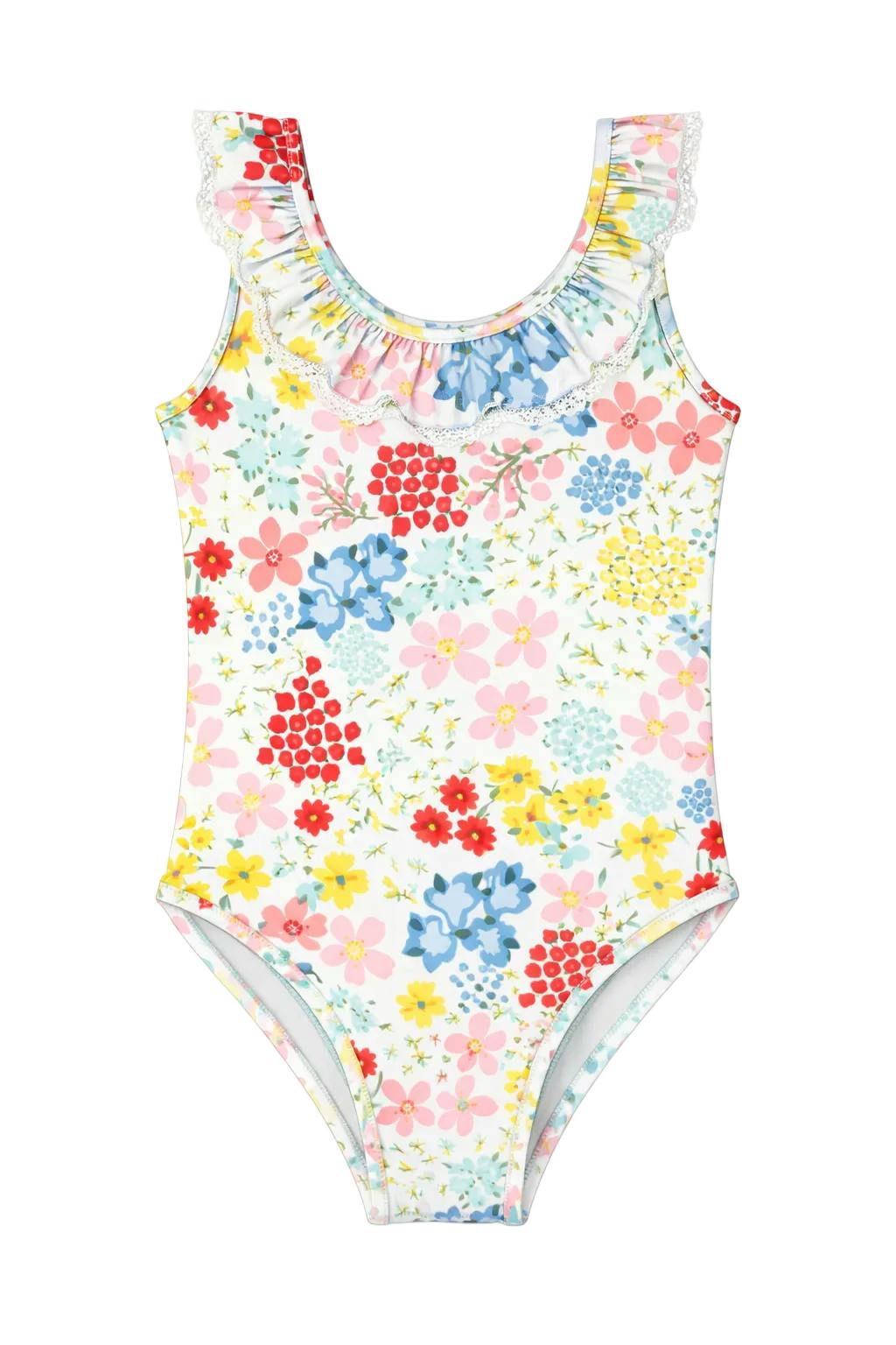 Floral Print Swim Suit