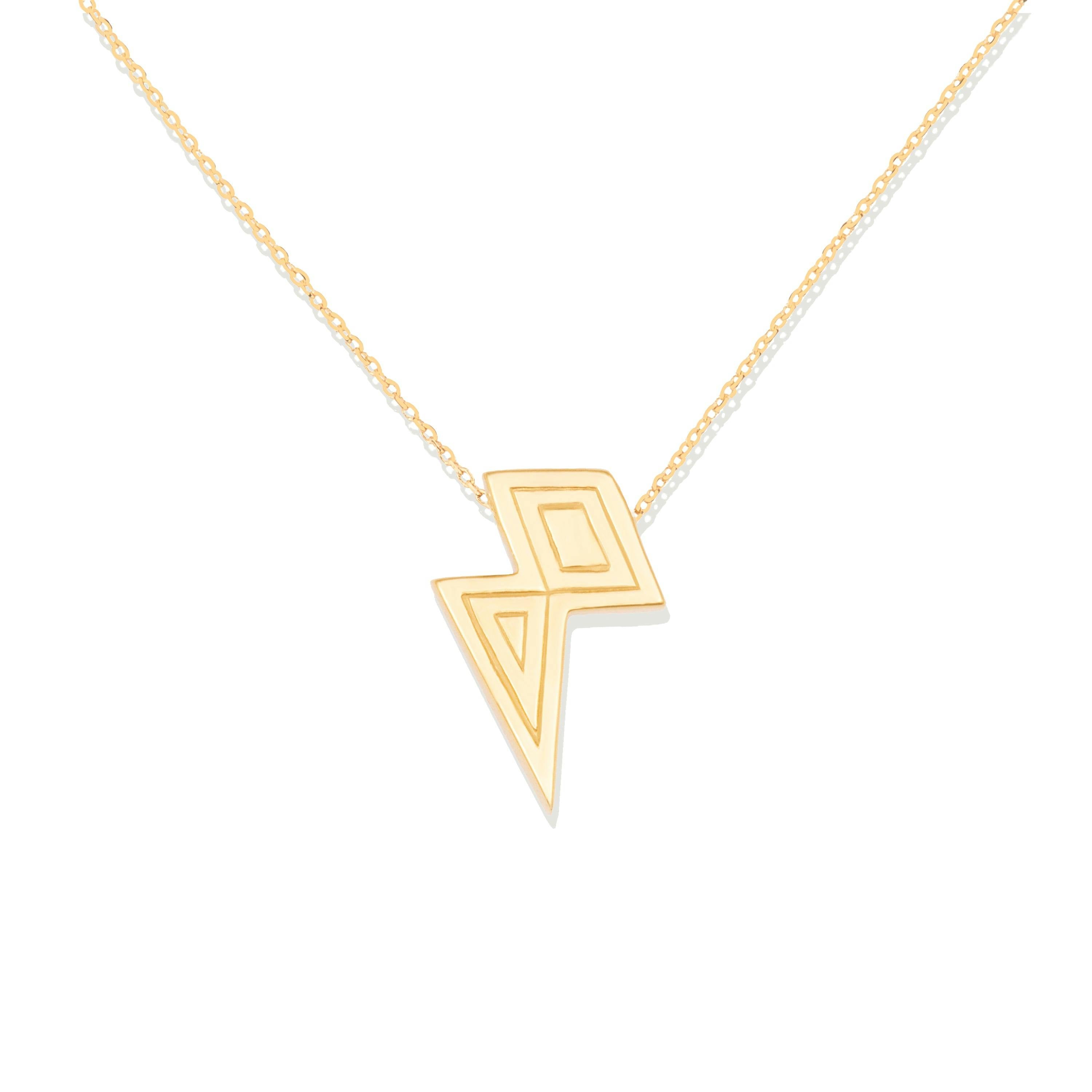 Juju Lightning Bolt Charm Necklace