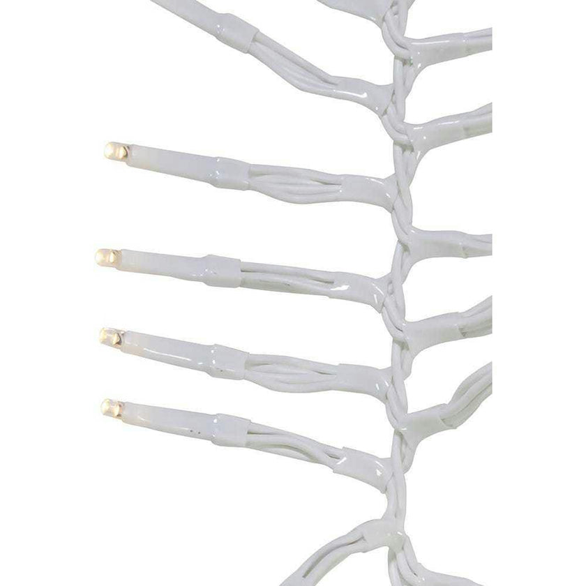 98-Foot 3000-Light Cluster Garland with Warm White LED Lights