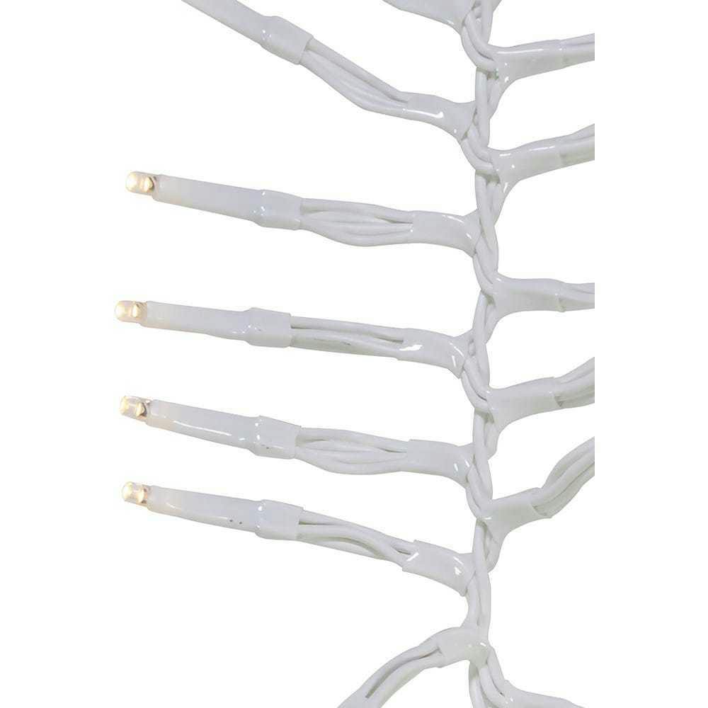 98-Foot 3000-Light Cluster Garland with Warm White LED Lights