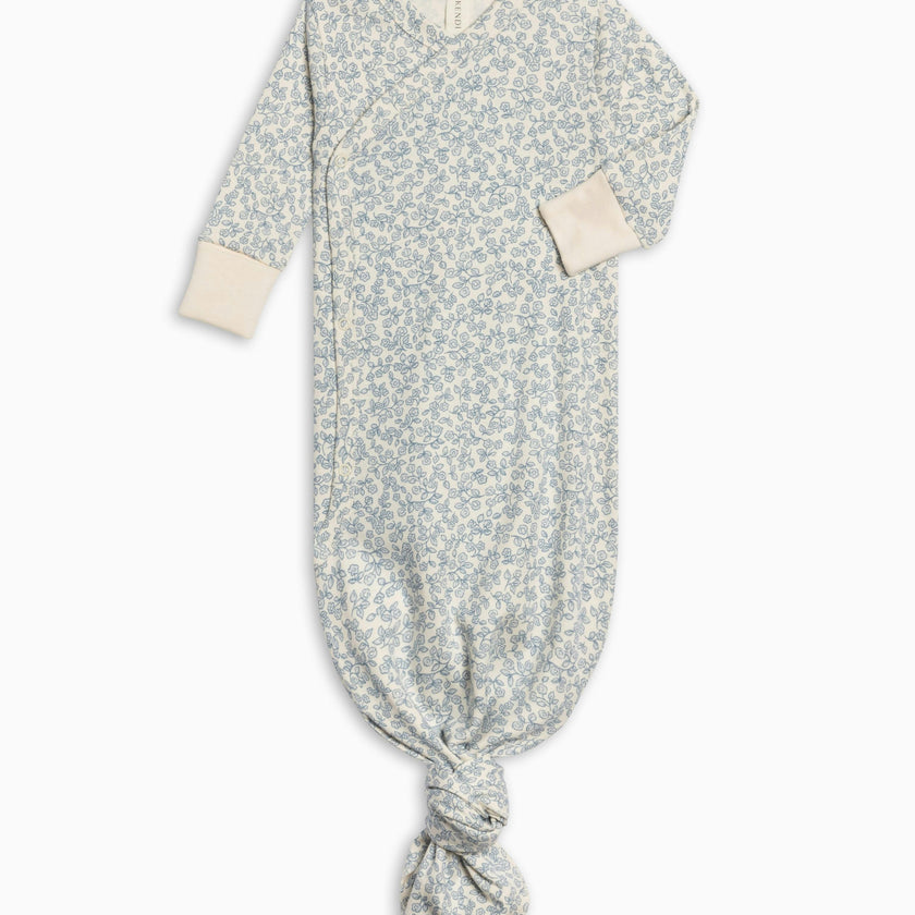 Indy Kimono Gown - Narelle Floral / Ivory + Sea