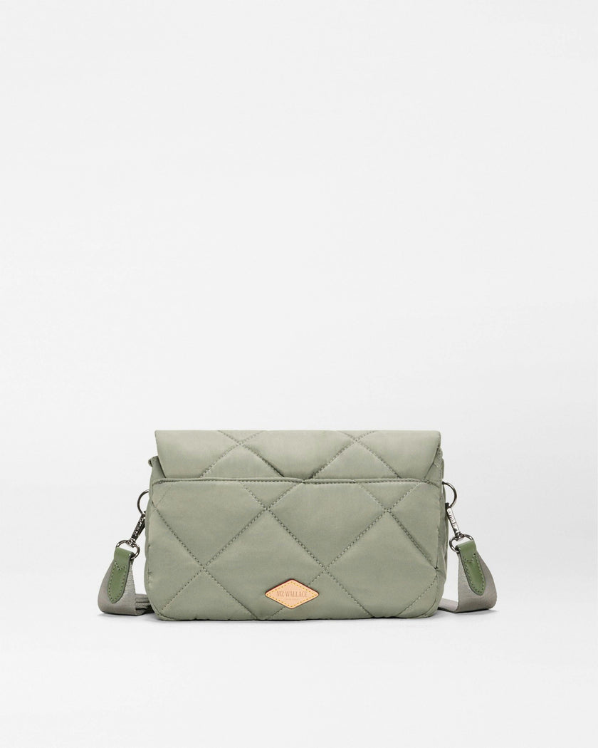 Agave Green Madison Flap Crossbody
