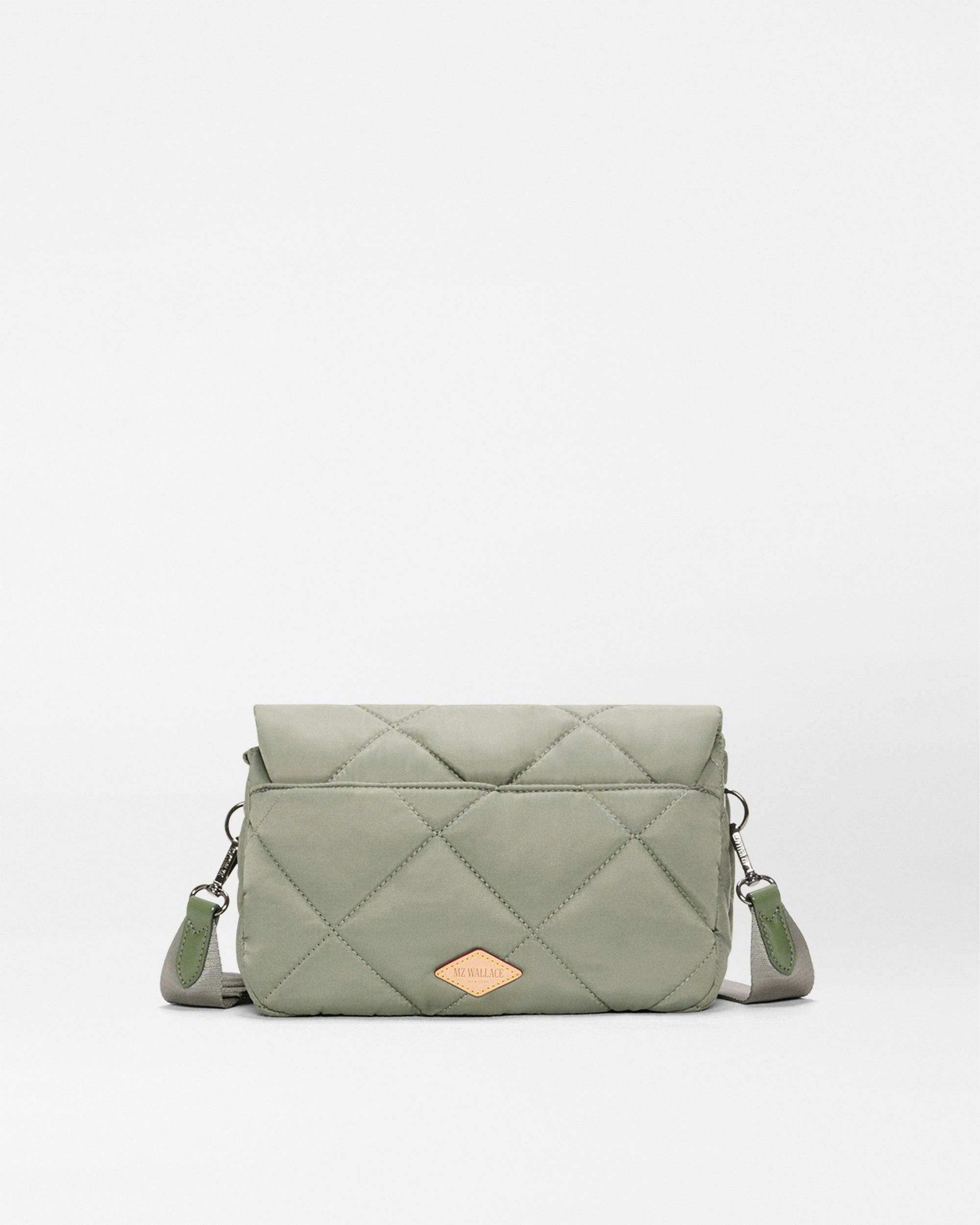Agave Green Madison Flap Crossbody