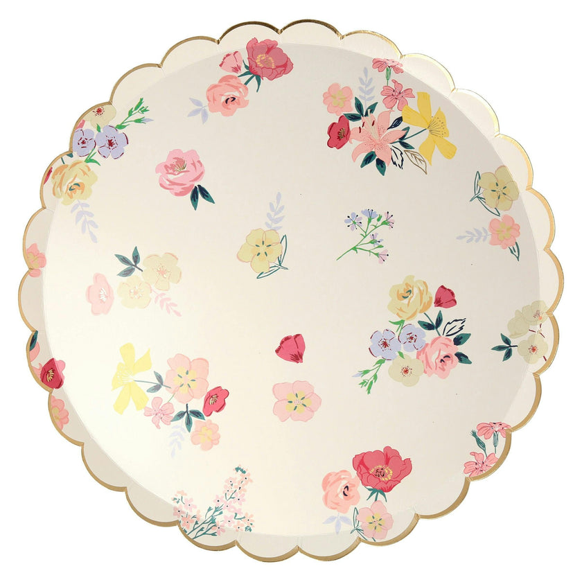 English Garden Dinner Plates