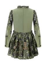 Maia Embroidery Mini Dress