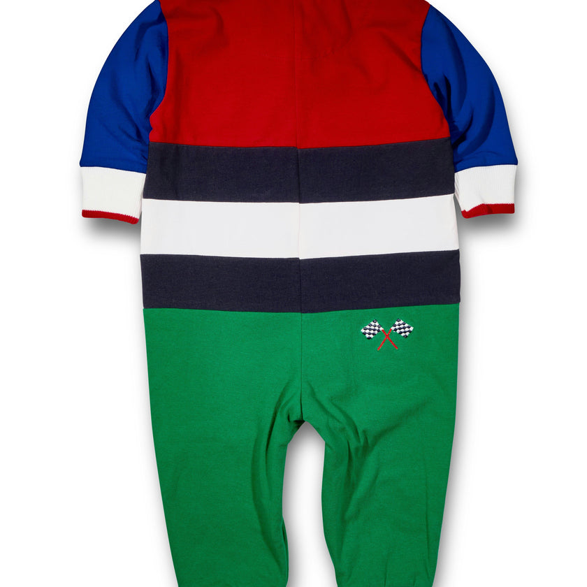 Jersey Knit Longall With Race Car