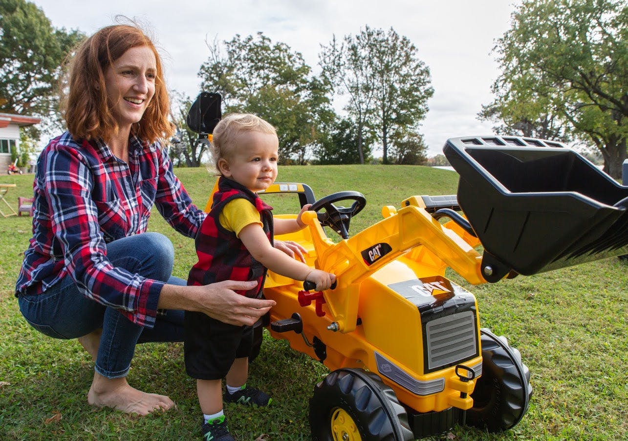 CAT Front Loader with Backhoe