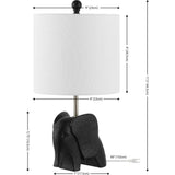 Koda Eclectic Southwestern Resin/Iron Elephant LED Kids Table Lamp