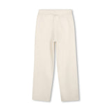 Cream Striped Jogging Pants