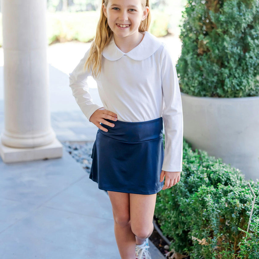 Chandler Longsleeve Peter Pan Collar Shirt