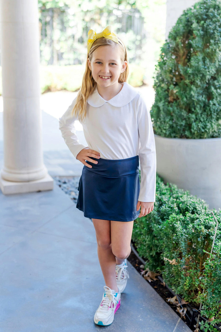 Chandler Longsleeve Peter Pan Collar Shirt