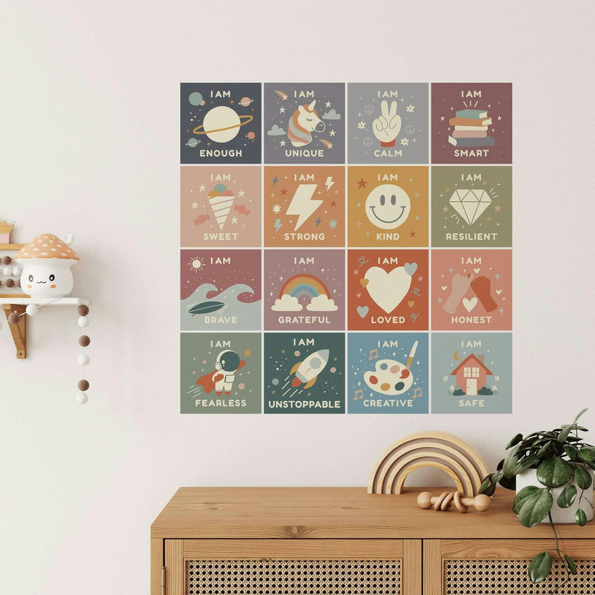 Peel & Stick Fabric Wall Stickers