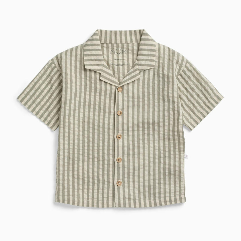 Striped Seersucker Shirt