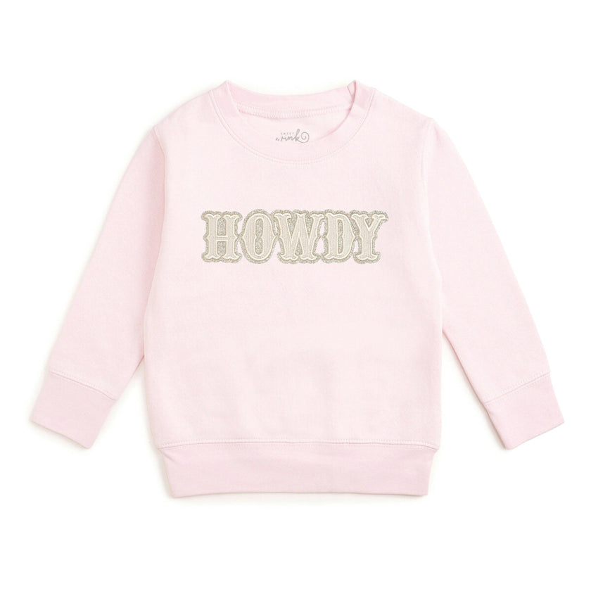 Howdy Patch Western Sweatshirt