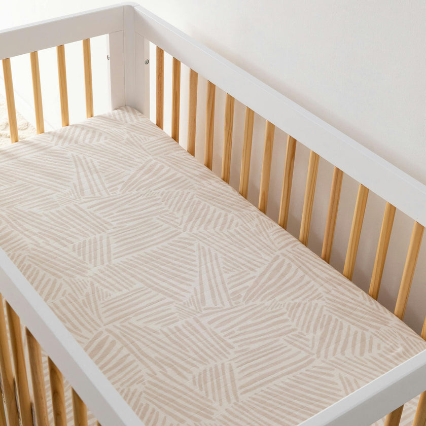 Organic Muslin Cotton Crib Sheet