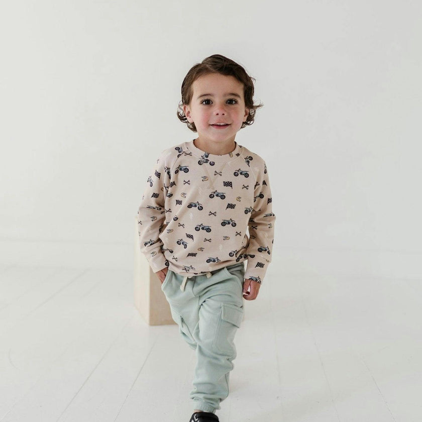 Boy's Raglan Sweatshirt