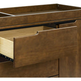 Hudson 3-Drawer Changer Dresser with Removable Changing Tray in Natural Walnut