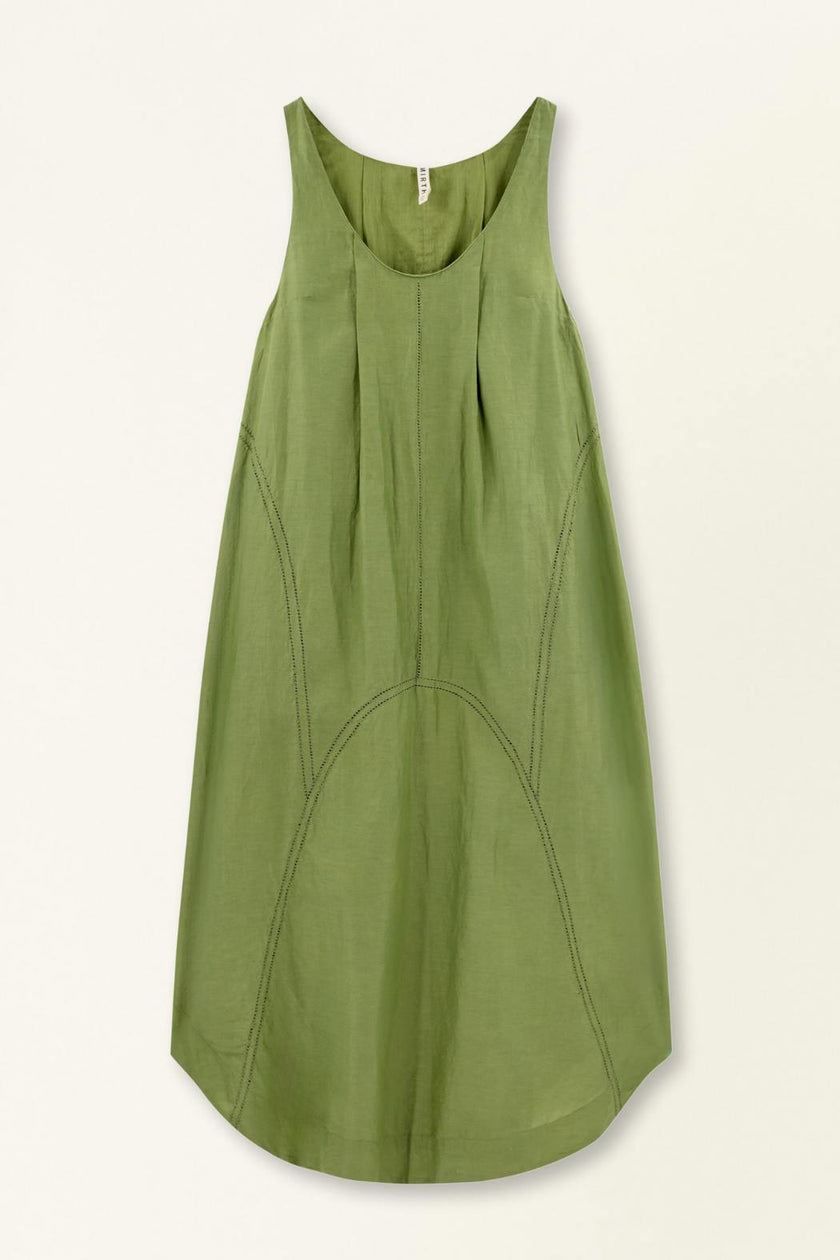 Cassis Dress in Dill
