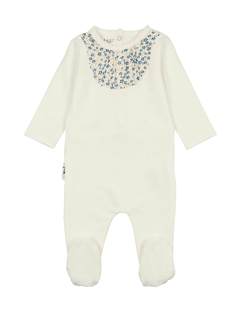 Pleated Bib Footie