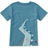 Scottish Dragon Graphic Tee, Blue