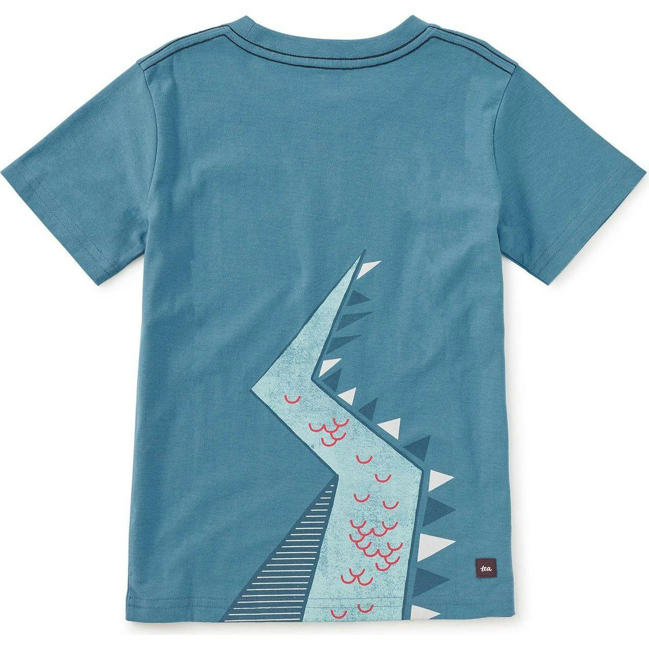 Scottish Dragon Graphic Tee, Blue