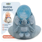 Baby Bottle Pillow Holder For Parents - Elephant