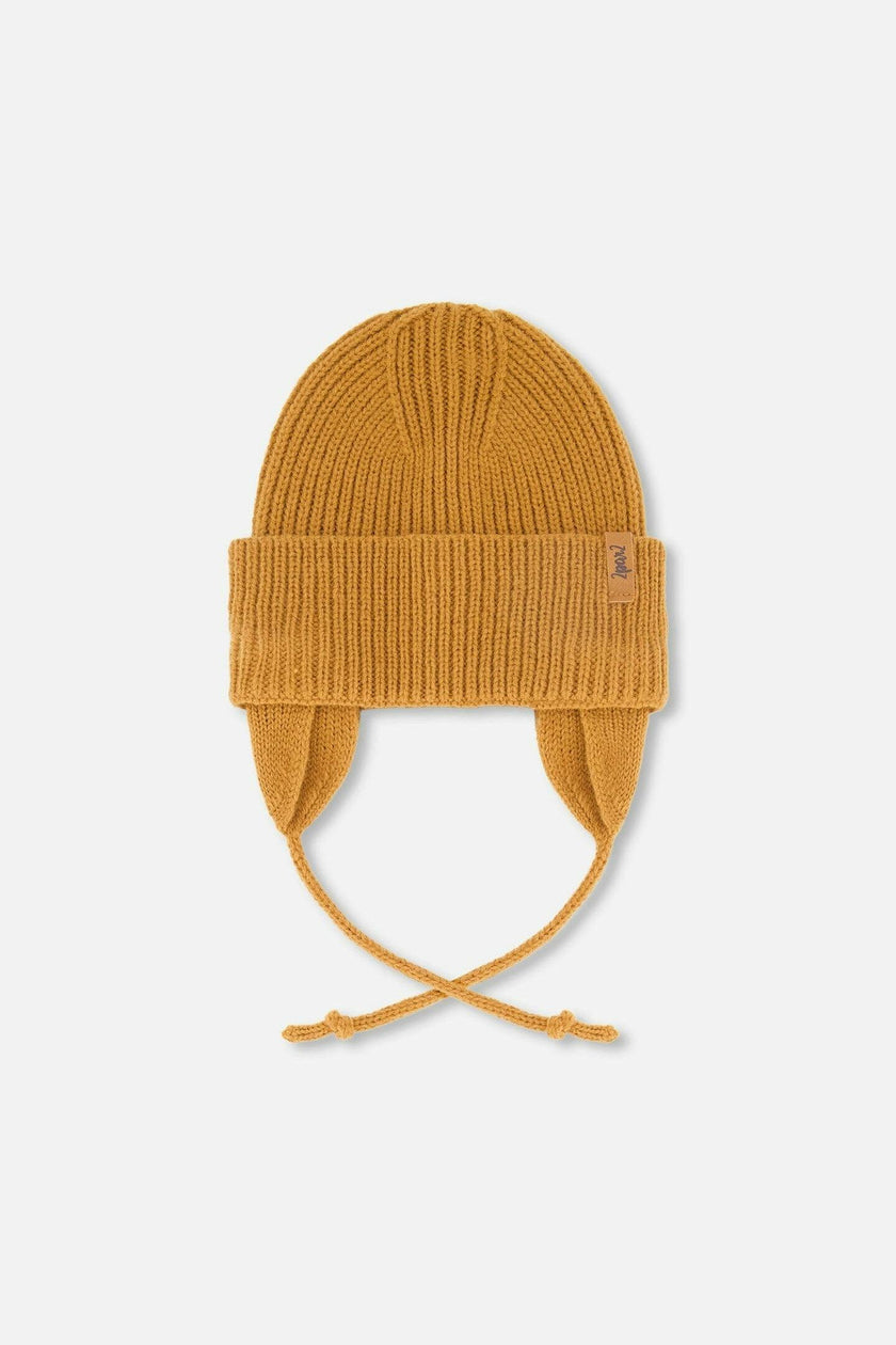 Baby Mid-Season Knit Hat Brown Pecan