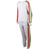Sequin Rainbow Tracksuit Set
