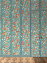 Papier peint CASSE-NOISETTE coloris Vert d'eau