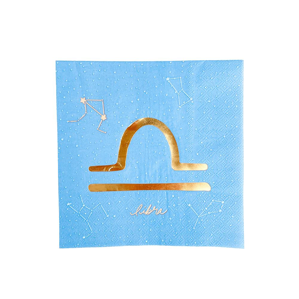 Zodiac Libra Large Napkins
