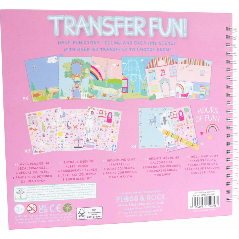 Transfer Fun Book - Rainbow Fairy