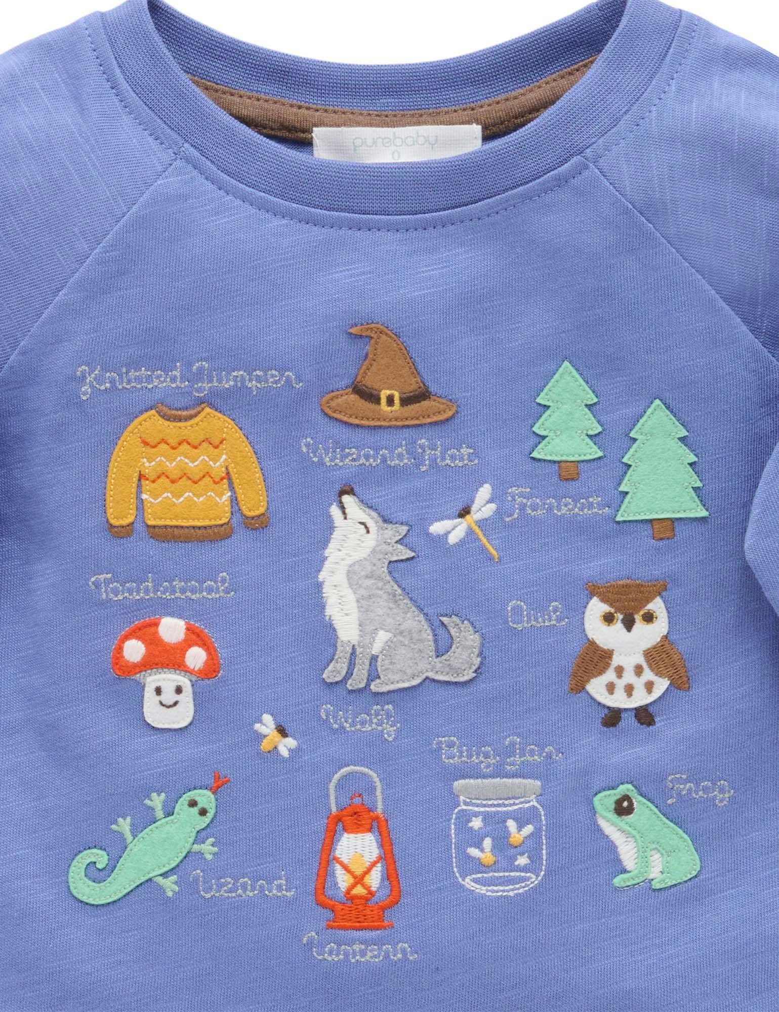 Magic Forest Tee Saphire