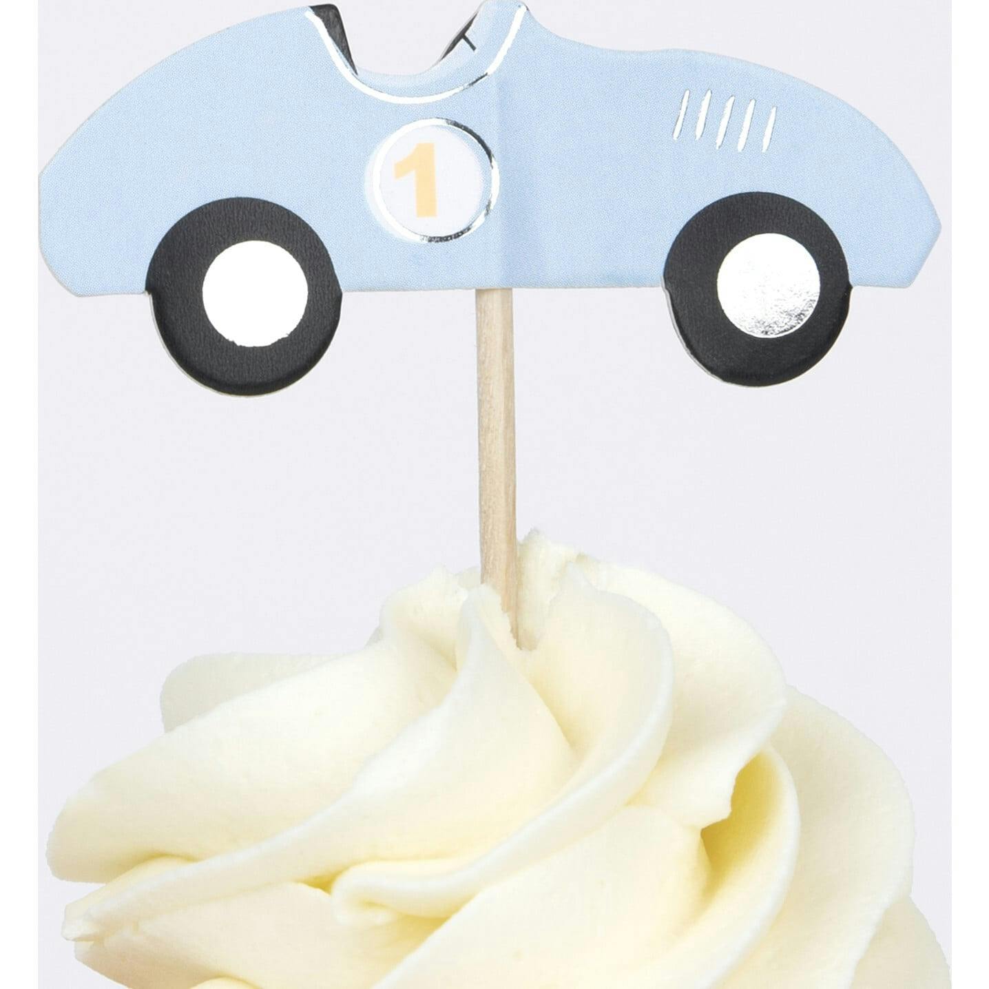 Race Cars Cupcake Kit