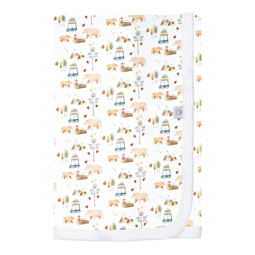 Forest Adventure Pima Cotton Baby Blanket